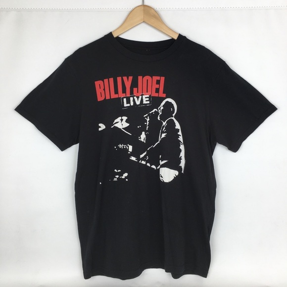 Billy Joel Live 2015 Concert T-Shirt Black Unisex Size XL Collectible Music Tee - Picture 1 of 8